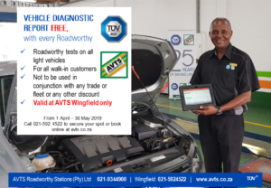 AVTS car Diagnostic check Wingfield